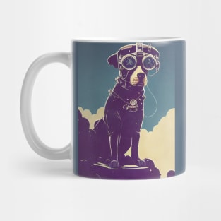 Vintage labrador portrait Mug